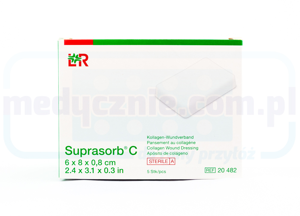 Suprasorb C 6x8x0.8cm 1 buc